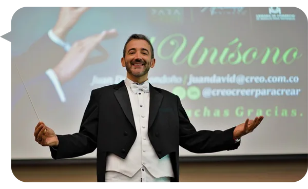 Juan David Londoño, conferencista para eventos corporativos sobre Liderazgo Consciente